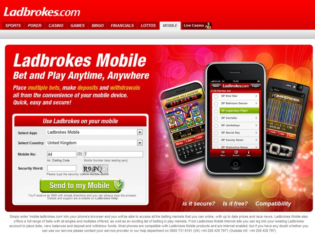 ladbrokes mobile